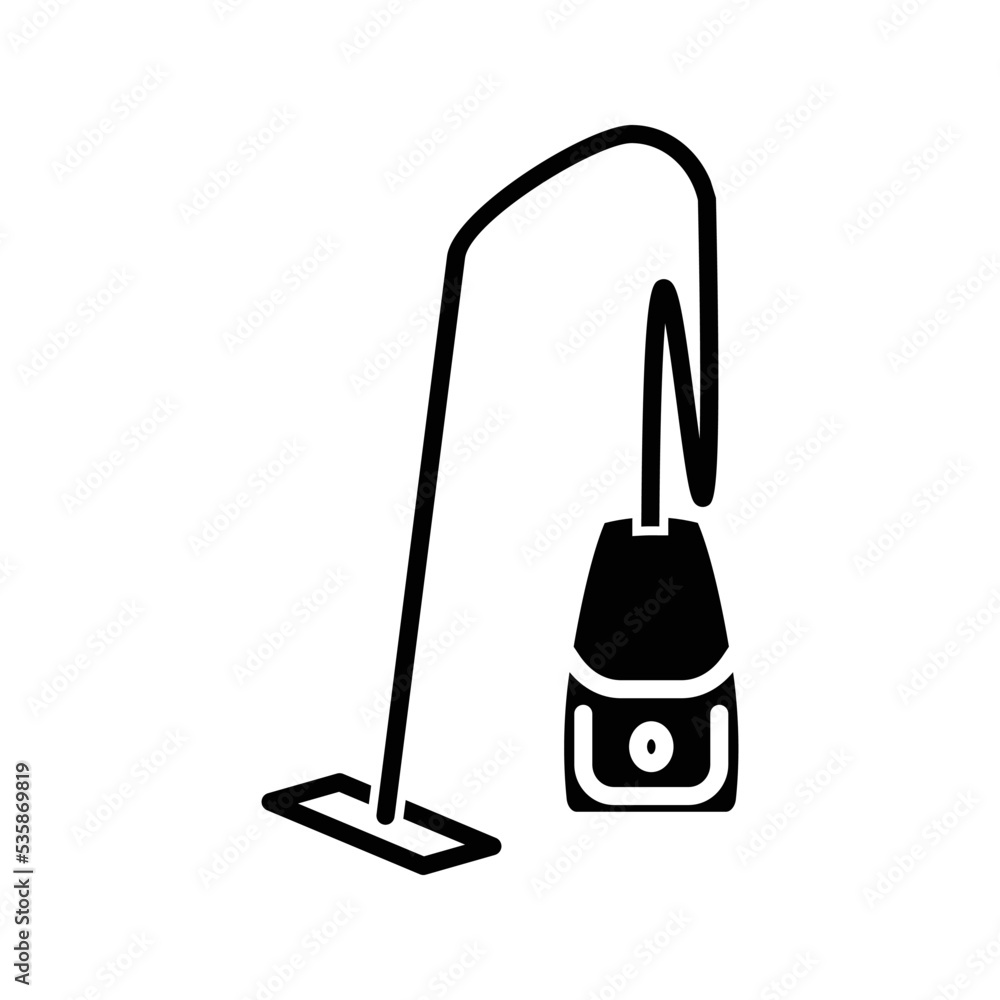 Electronics - Vacuum cleaner Icon with an aesthetic line design. perfect use for web, design and etc Electronics - Vacuum cleaner Icon with an aesthetic line design. perfect use for web, design and etc