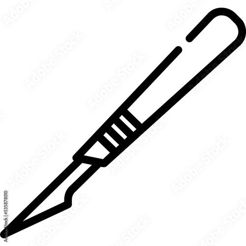 surgery knife icon