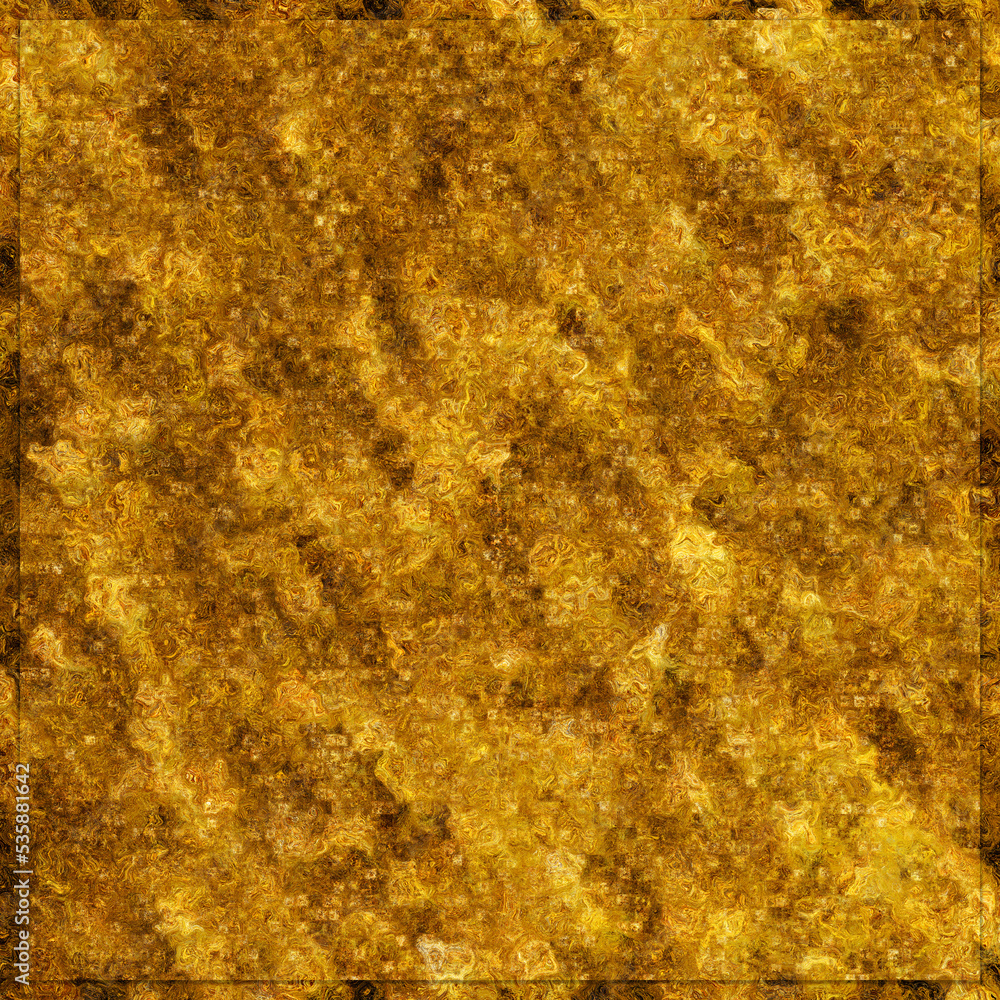 Shiny glamour old gold yellow shapes and wavy line pattern. Gold ...