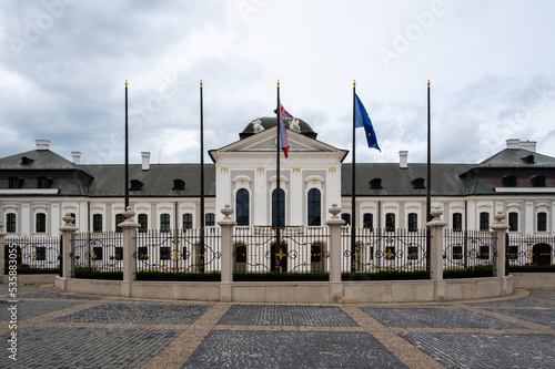 Canvas Print Grassalkovich Palace (Grasalkovicov Palac), Bratislava, Residence of the Preside
