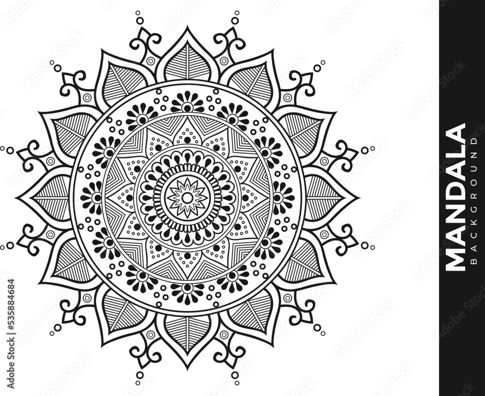 mandala background design