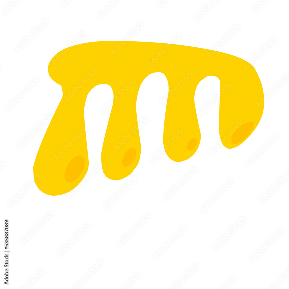 melted honey illustration melted honey illustration