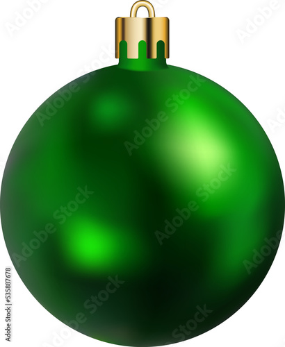 Green Christmas ball