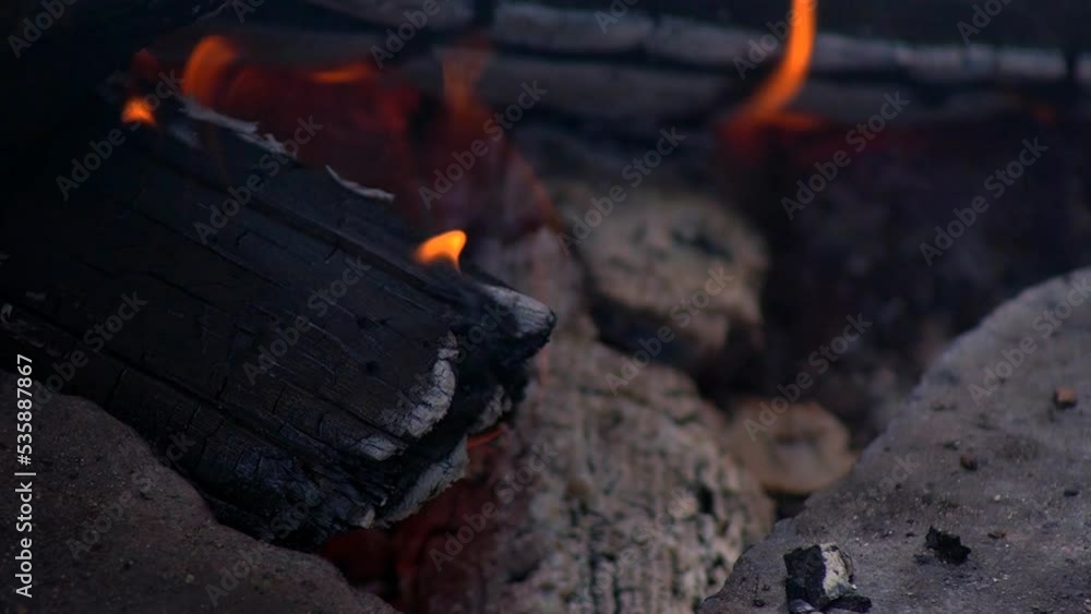 Fish soup made from big fish broth traditionally cooked in the open air in the conditions of fishing on the lake Fish soup made from big fish broth traditionally cooked in the open air in the conditions of fishing on the lake