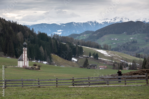 Val di Funes,  - Villnoss, Southtirol North of Italy photo