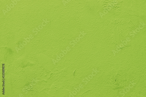 Abstract background of green plaster.