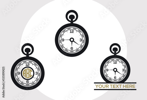 Pocket Watch SVG, Watch Svg, Timer Svg | Clock Svg | Stop Watch Svg | Alarm Clock Svg | Pocket Watch Monogram