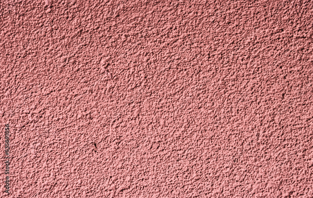 Abstract background of red rough plaster spoiled by time. Abstract background of red rough plaster spoiled by time.