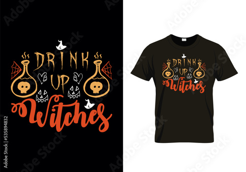 Drink Up Witches T-shirt SVG File