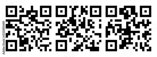 Vector QR code