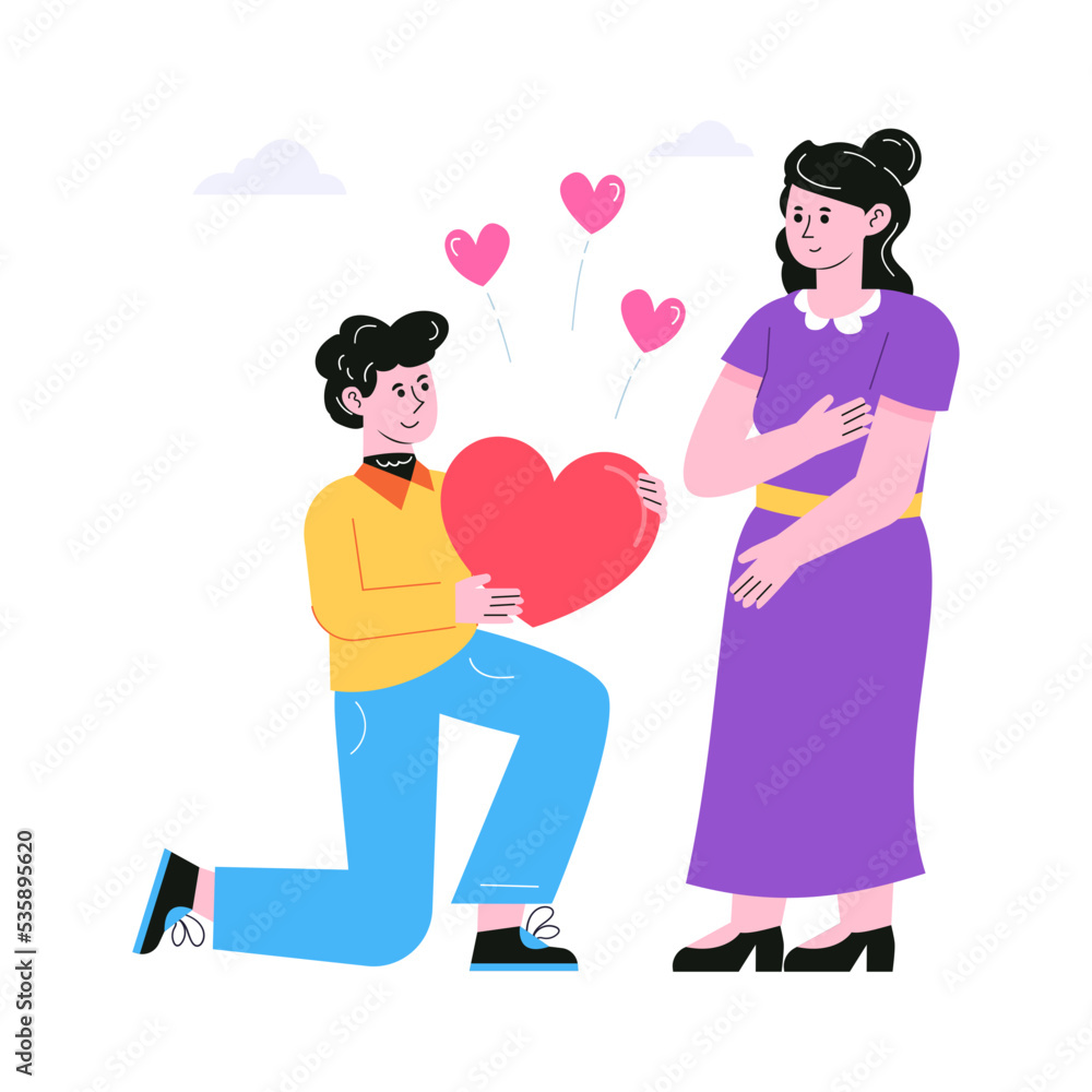 Pack of Couple Romance Flat Illustrations
Pack of Couple Romance Flat Illustrations