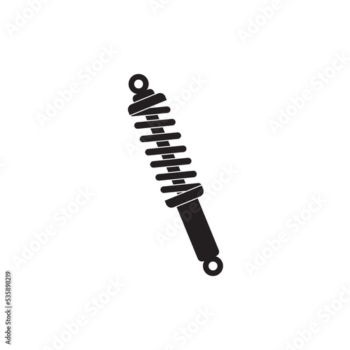 shock breaker icon logo vector design template