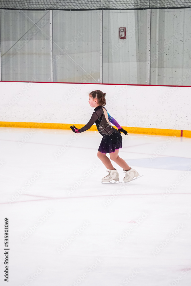 Obraz premium Figure skating practice