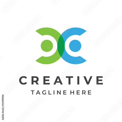 People relationship logo template design .Logo for organization ,business ,kindergarten.