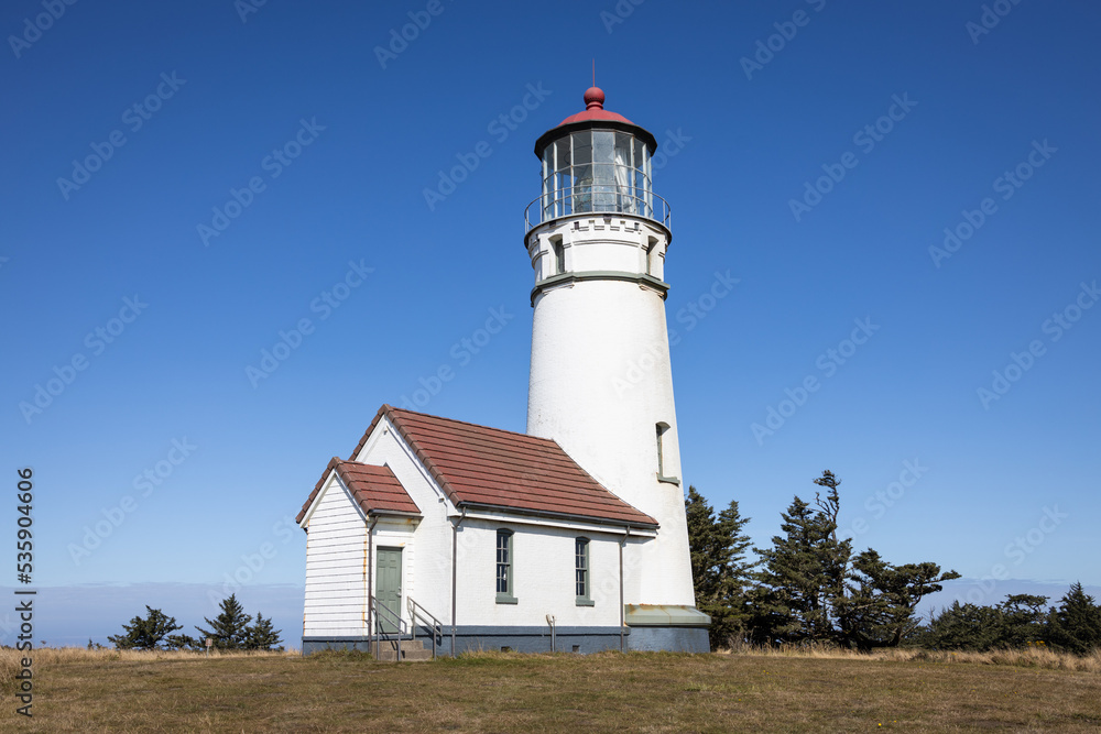 Cape Blanco Lighthouse on the Oregon Coast Cape Blanco Lighthouse on the Oregon Coast