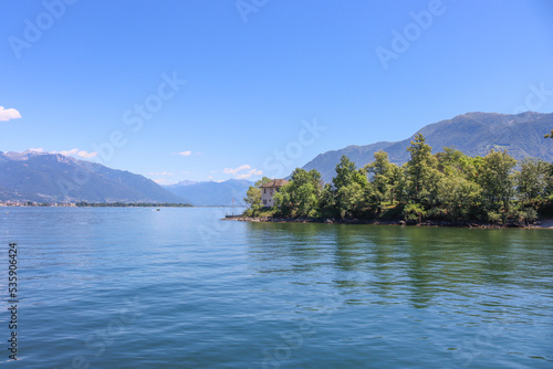 Brissago Inseln im Lago Maggiore in der Schweiz