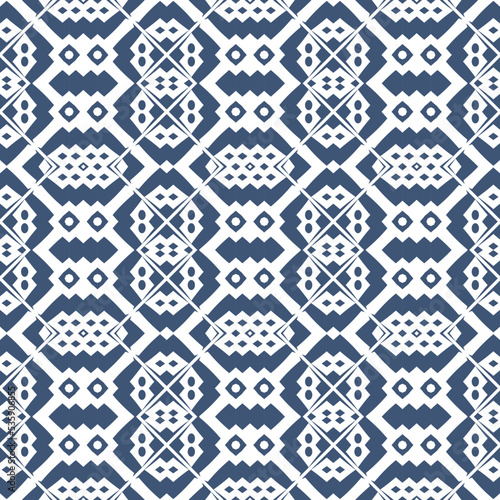 Geometric pattern. Seamless vector background. Ethnic graphic design.