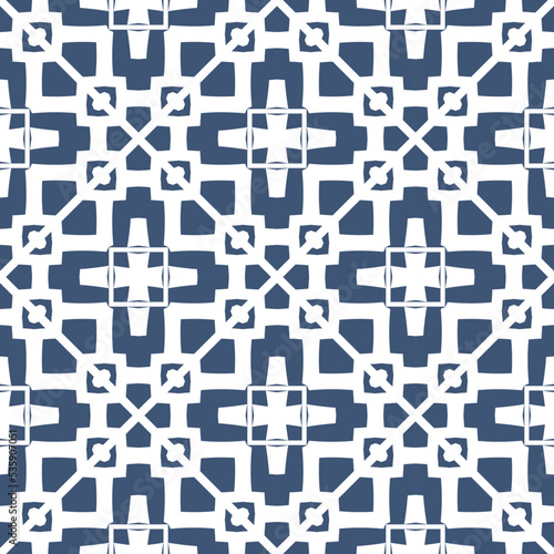 Geometric pattern. Seamless vector background. Ethnic graphic design.