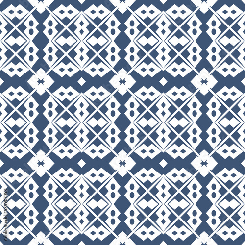 Geometric pattern. Seamless vector background. Ethnic graphic design.