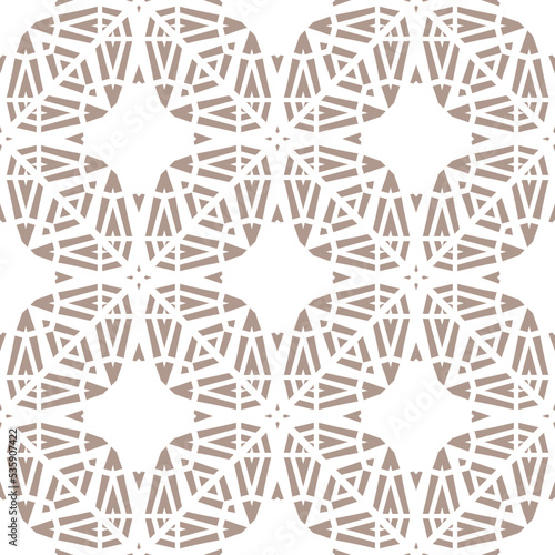 Geometric pattern. Seamless vector background. Ethnic graphic design.