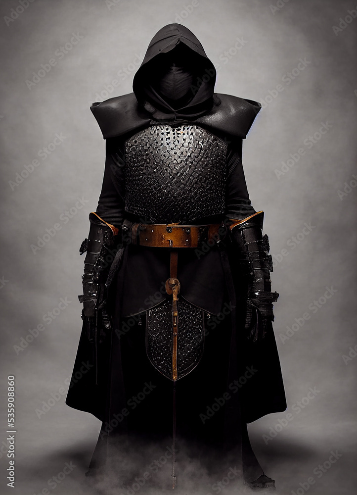 fantasy creative asset, assassin in strange armor, generative ai fantasy creative asset, assassin in strange armor, generative ai