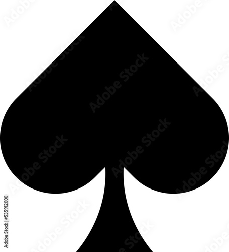 playing card symbols vector design illustration isolated on transparent background 
