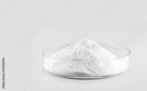 lithium bromide, a chemical compound of bromine and lithium that is extremely hygroscopic and used as a desiccant in air conditioning systems photo