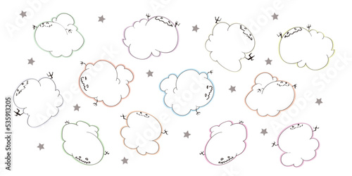 ゴースト吹き出し