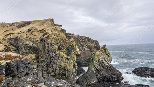 Some cliff in the north of the Iceland