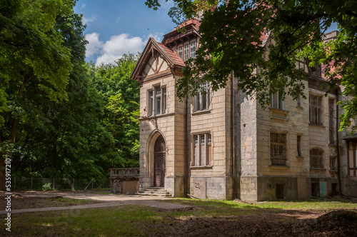 Old historic property of an American family of filmmakers in Poland