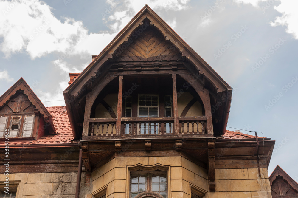 Old historic property of an American family of filmmakers in Poland