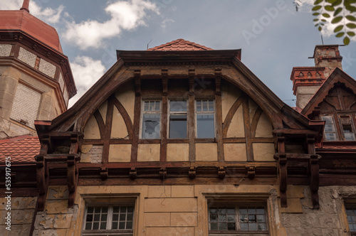 Old historic property of an American family of filmmakers in Poland