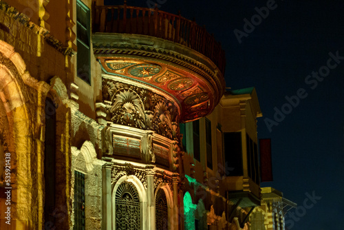 Sultan Al-Nasir Muhammad ibn Qalawun complex in moez street, Cairo photo