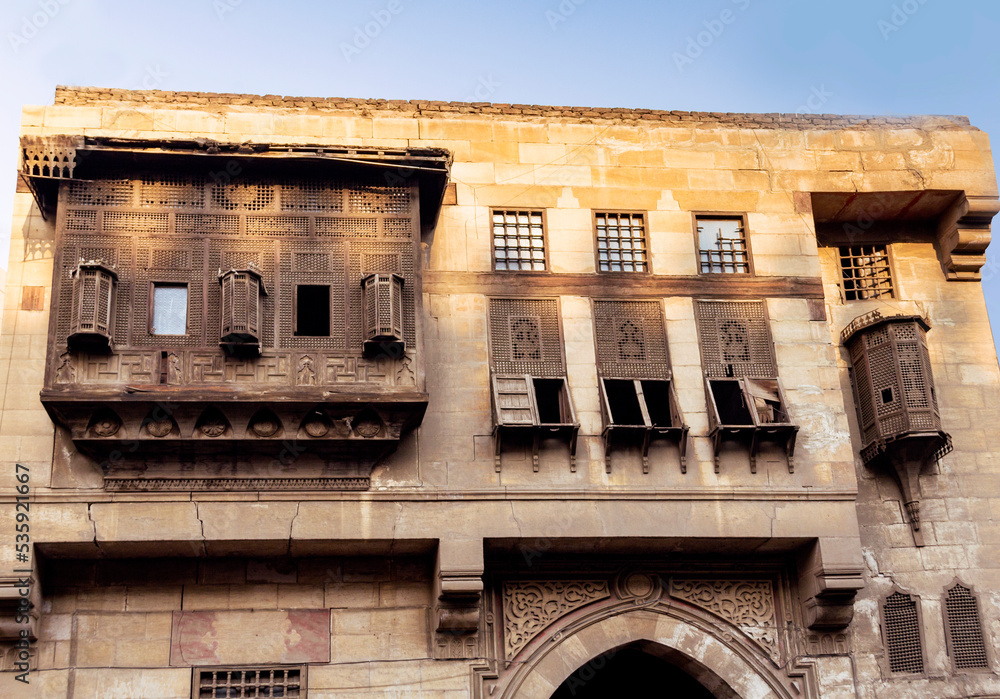Building in the old city in Cairo, Egypt