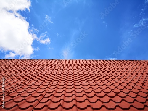 roof and sky background