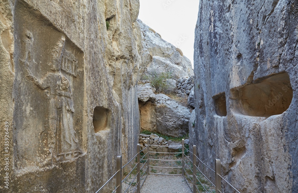 The Hittite Rock Temple of Yazilikaya 