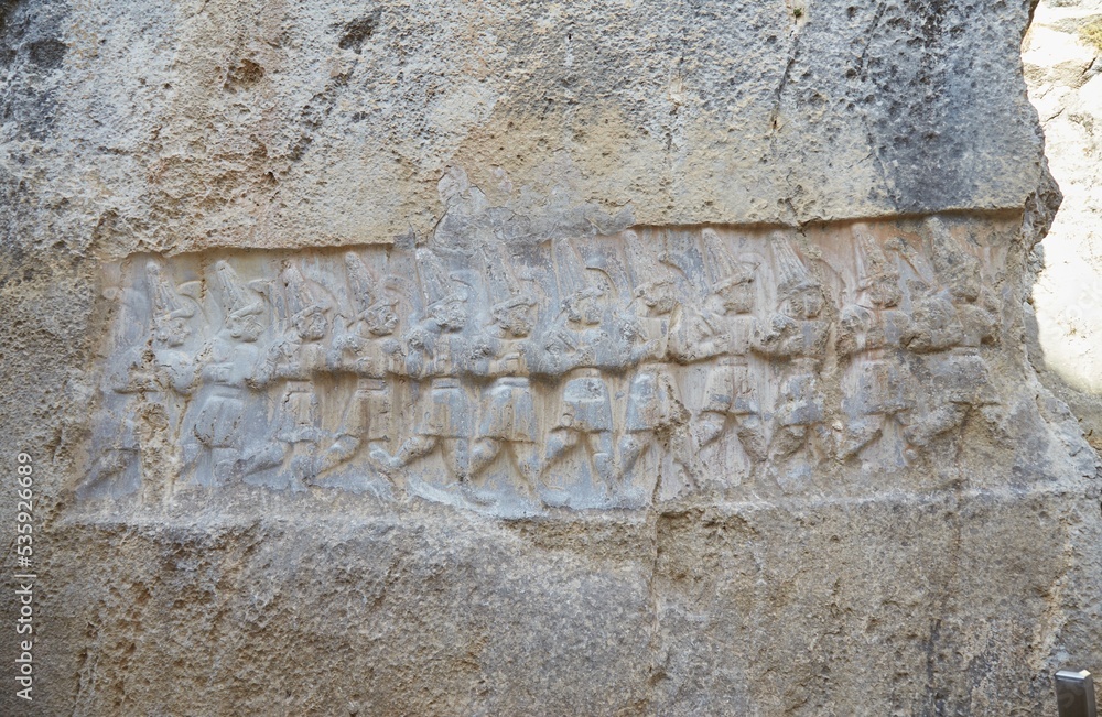 The Hittite Rock Temple of Yazilikaya The Hittite Rock Temple of Yazilikaya