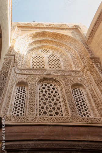 detail of a mosque in Cairo, Egypt