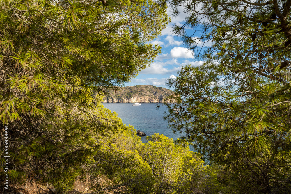 Cala Blanca Strand in Andratx | Mallorca | Spanien Cala Blanca Strand in Andratx | Mallorca | Spanien