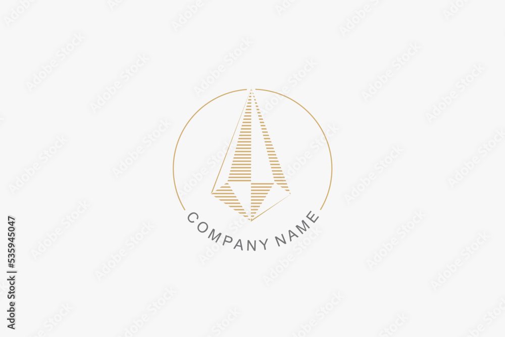 Illustration vector graphic of jewelry line art luxury. Good for logo Illustration vector graphic of jewelry line art luxury. Good for logo