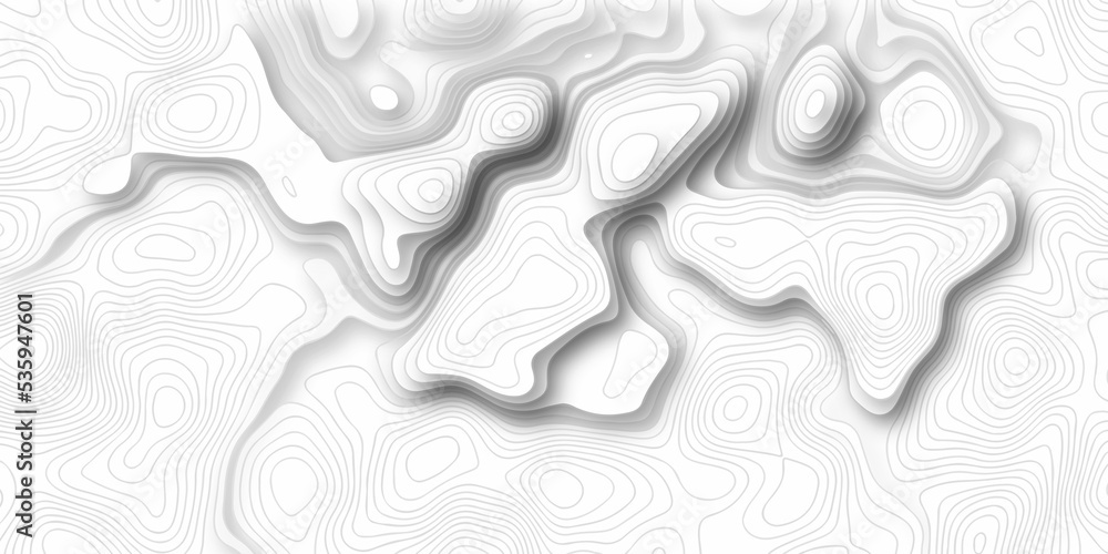Topographic map background. silver line topography maount map contour background, geographic grid. Abstract vector illustration.
Topographic map background. silver line topography maount map contour background, geographic grid. Abstract vector illustration.