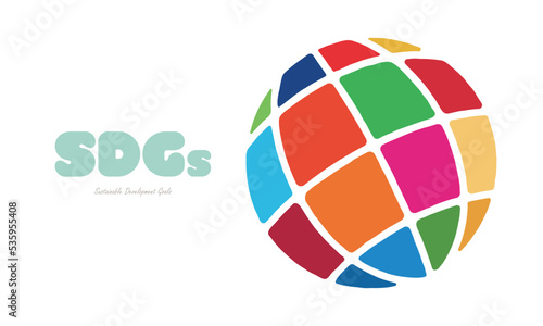 地球 SDGs アイコン ベクターイラスト