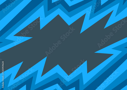 Abstract background with gradient sharp and zigzag line pattern