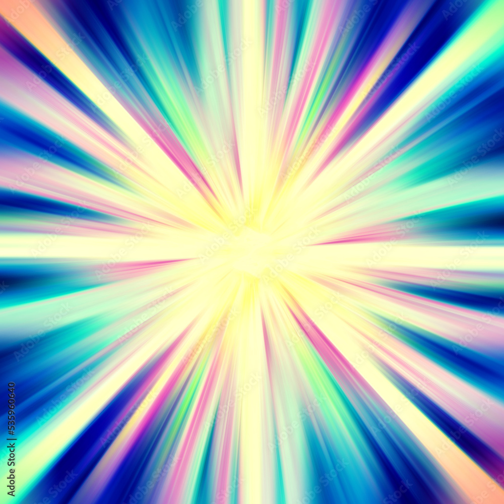 Fototapeta premium colorful sunburst background for design 