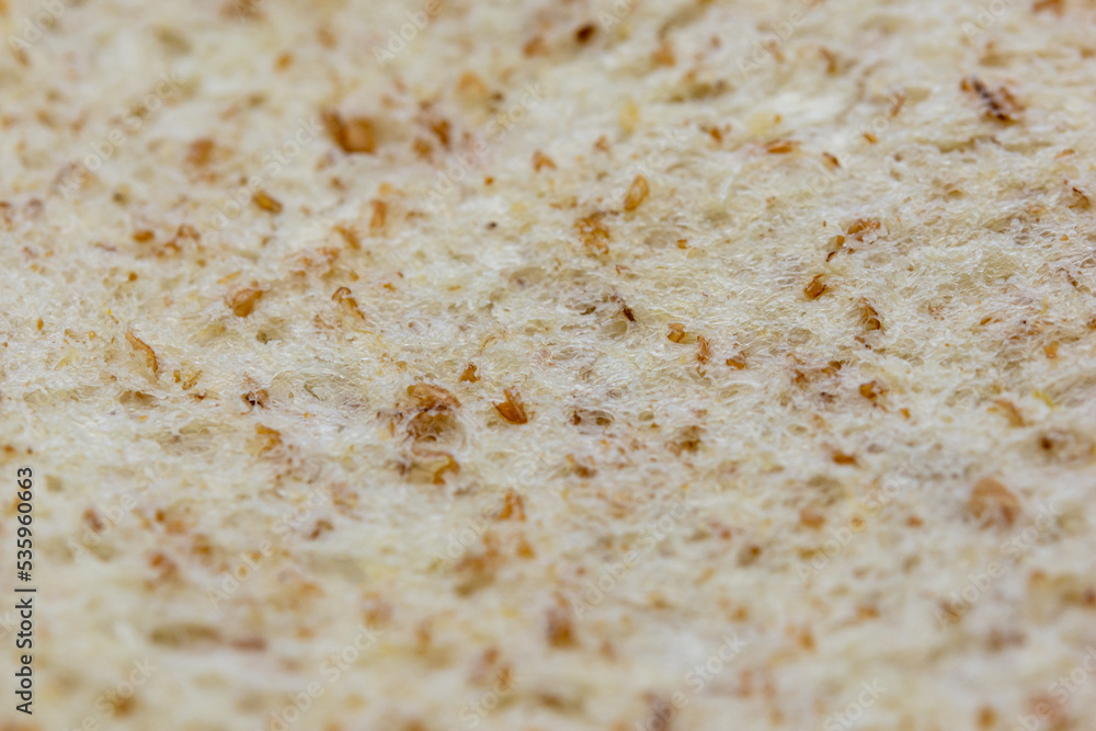 Bread slices and bread crusts Bread slices and bread crusts