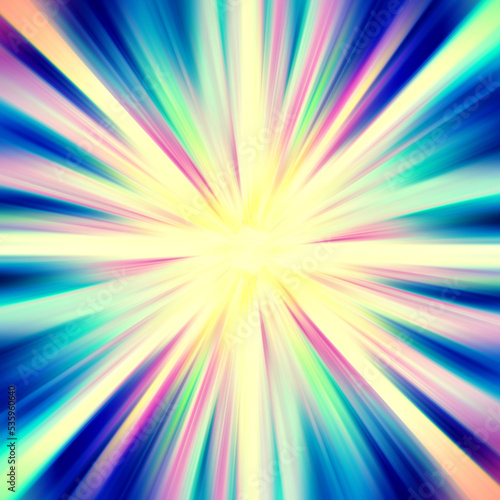 colorful sunburst background for design 