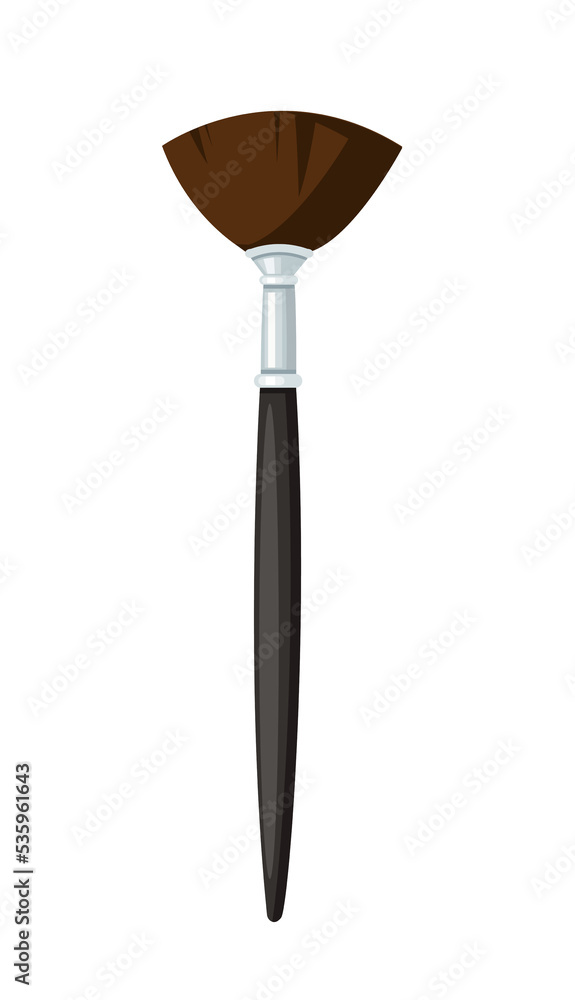 Make Up Brushes Isolated illustration Make Up Brushes Isolated illustration
