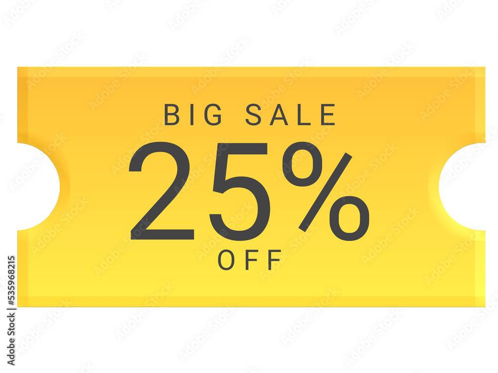 Big sale 25% off