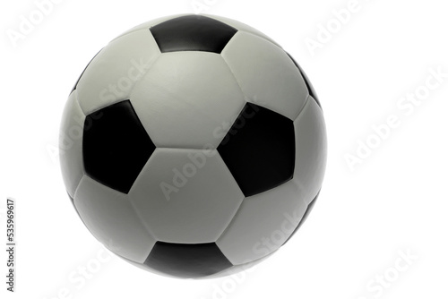 Soccer ball or football on transparent background. Sport concept.  PNG File 