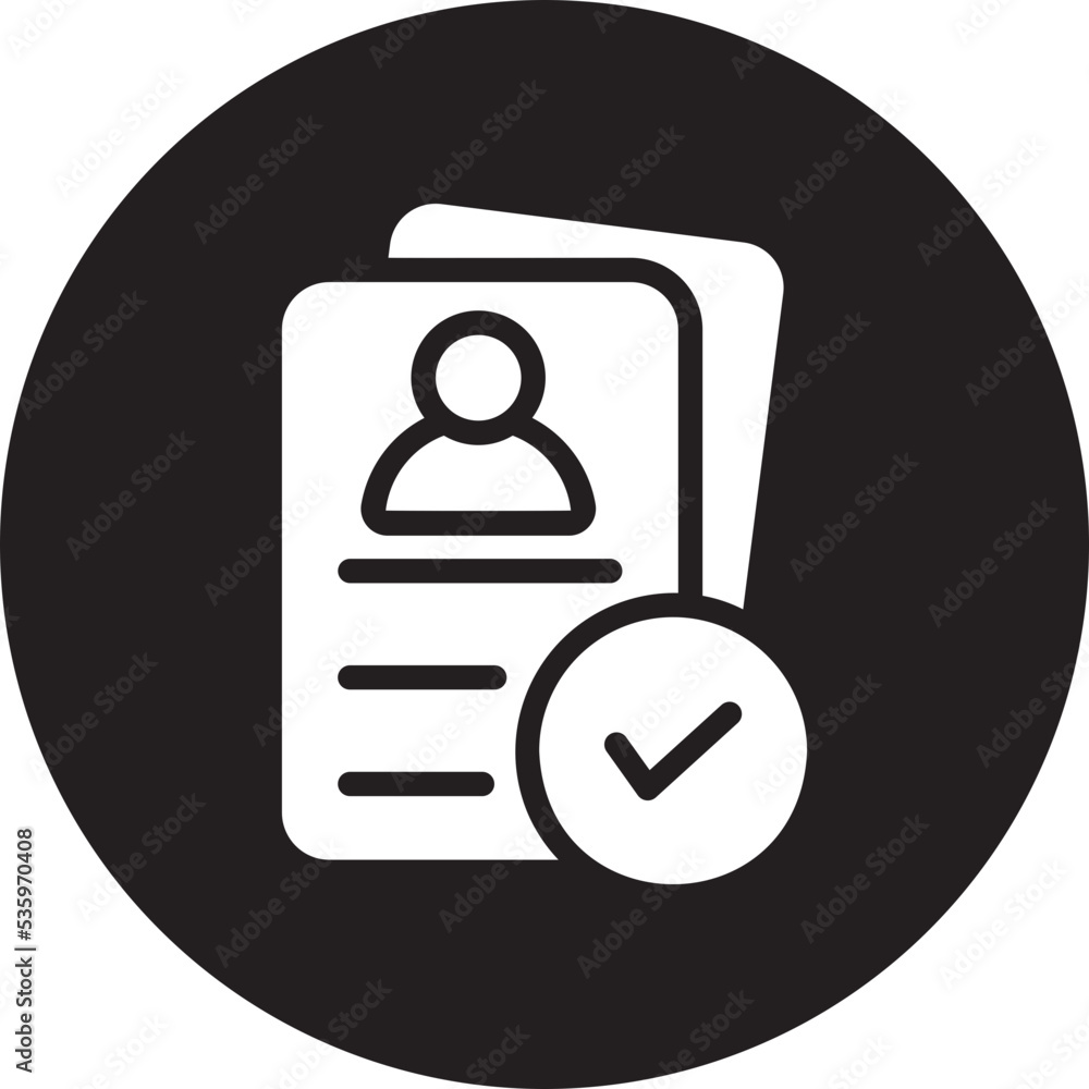 CV glyph icon CV glyph icon